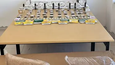 Mersin'de Uyuşturucu ve Kaçak Tütün Baskını