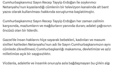Adalet Bakanı Tunç'tan Netanyahu ve Erdoğan Açıklaması