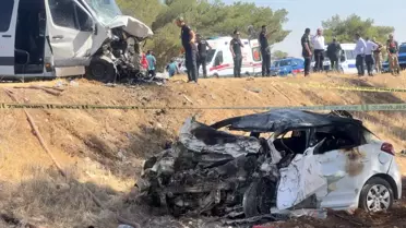 Ceylanpınar'da Kaza: 1 Ölü, 14 Yaralı
