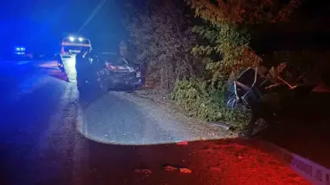 Ödemiş'te Alkollü Sürücü Trafik Kazasında 1 Ölü, 9 Yaralı