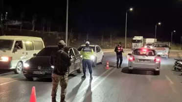 Gölbaşı'nda Jandarma Kontrol Uygulaması