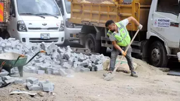 Kağıthane Belediyesi'nden Yol Yenileme ve Çevre Düzenleme Çalışmaları