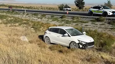 Karapınar'da Trafik Kazası: 1 Yaralı