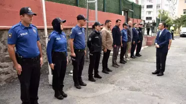 Emniyet Müdürü Tombul'un Kağızman Ziyareti