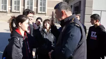 Emniyet Müdürü Okul Denetimlerinde