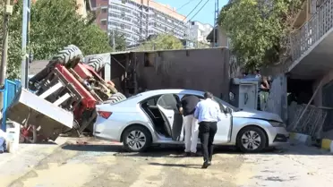 Pendik'te Kamyon Kazası: Şoför Yaralı