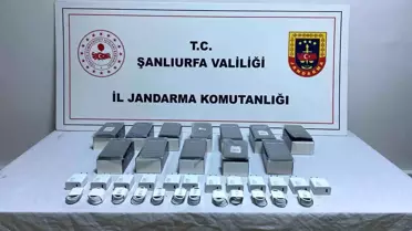 Şanlıurfa'da Gümrük Kaçağı Telefon Operasyonu