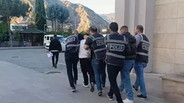 Amasya'da Bıçaklı Gaspa Tutuklama