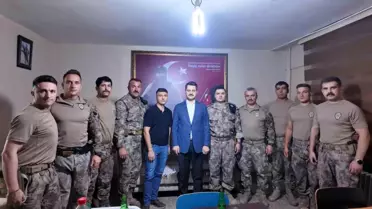 Kaymakam Yılmaz, Özel Harekatı Ziyaret Etti