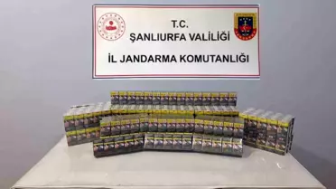 Viranşehir'de 1030 Paket Kaçak Sigara Ele Geçirildi