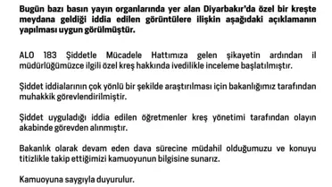 Diyarbakır'daki Kreşte İddialara İnceleme Başlatıldı