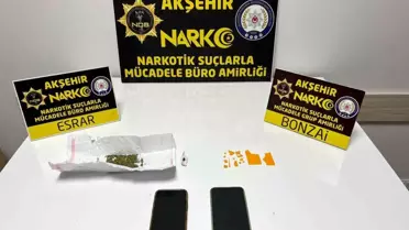 Akşehir'de Uyuşturucu Operasyonu: 2 Tutuklama