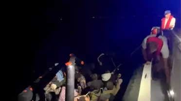 Didim'de 38 Düzensiz Göçmen Kurtarıldı