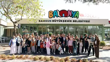 Samsun'da Özel Gereksinimli Çocuklara Eğlenceli Gün