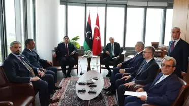 Erdoğan, Libya Başkanı ile Görüştü