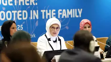 Emine Erdoğan, BM'de 'Birlikte Daha İyiye: Aileden Başlayan Küresel Dayanışma' etkinliğinde konuştu