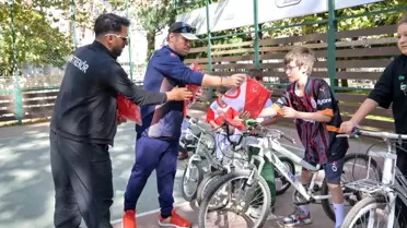 Esenyurt Belediyesi'nden çocuklara Kış Spor Okullarında bisiklet eğitimi
