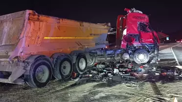 Taksi Şoförü Kaza Sonucu Hayatını Kaybetti