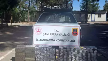 Eyyübiye'de Gümrük Kaçağı Sigara Operasyonu