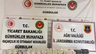 Doğubayazıt'ta Steroid ve Diş İlaçları Ele Geçirildi