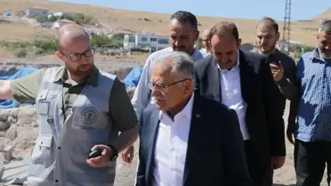 İncesu'da 11. Yüzyıla Ait Mezarlar Bulundu