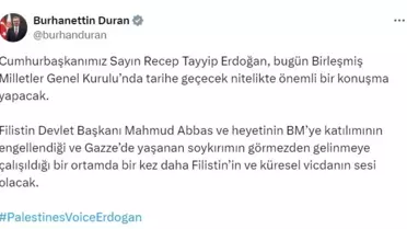 Cumhurbaşkanı Erdoğan BM Genel Kurulu'nda tarihe geçecek bir konuşma yapacak