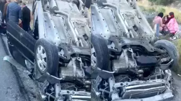 Erzincan'da Üniversite Yolunda Kaza