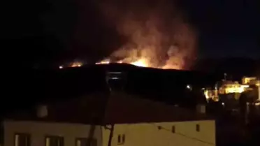 Niğde'de Çoban Ateşi Yangına Neden Oldu