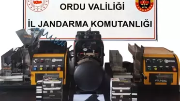 Ordu'da Jandarma Operasyonları: 15 Tutuklama