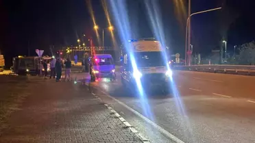 Ünye'de Trafik Kazası: 1 Yaralı