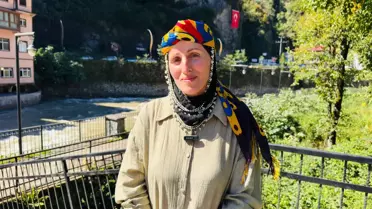 Rize'de Sel Kurtarma Anları