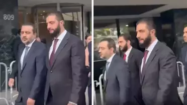 Suriye Cumhurbaşkanı Ahmed Şara, ABD sokaklarında görüntülendi