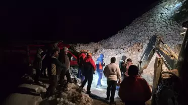 Çamlıhemşin'de Çığ Felaketi: 15 Kişi Kurtarıldı