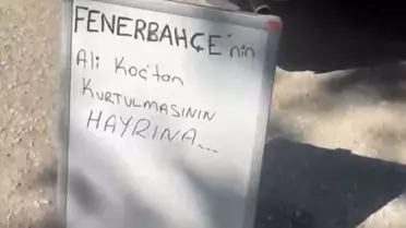 Ali Koç için lokma dağıtıldı