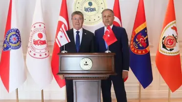 Yerlikaya ve Üstel'den İş Birliği Görüşmesi