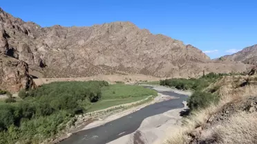 Ayvalı Baraj Gölü'nde Su Seviyesi Düştü
