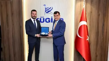 Kütahya Belediye Başkanı Eyüp Kahveci, Genç İş İnsanları Derneği'ni Ziyaret Etti
