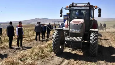 Bitlis'te Kuru Fasulye Hasadı Başladı