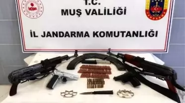 Muş'ta Silah ve Mühimmat Operasyonu