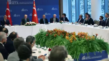 Cumhurbaşkanı Erdoğan, ABD'de Düşünce Kuruluşları ile Buluştu