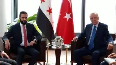 Erdoğan New York'ta Şara ile Görüştü