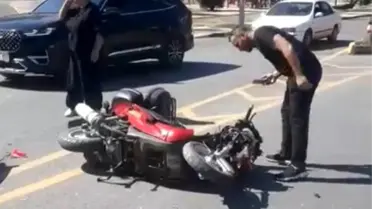 Karabük'te Motosiklet Kazası