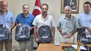 Tekirdağ'da Kırsal Öğrencilere Eğitim Malzemesi Dağıtımı