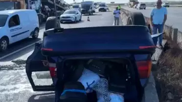 Dilovası'nda Trafik Kazası: 3 Yaralı