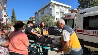 Menteşe'de otomobil-motosiklet kazası