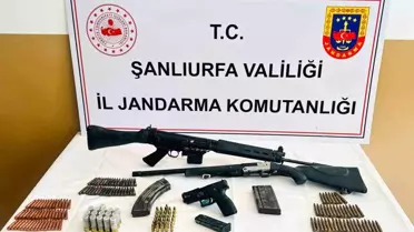 Bozova'da Ruhsatsız Silah Operasyonu