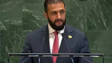 Şara'dan BM kürsüsünde tarihi çağrı: Suriye'ye yönelik yaptırımlar kaldırılmalı