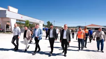 Tavşanlı'da Cezaevi Yoluna Asfalt Düzenlemesi