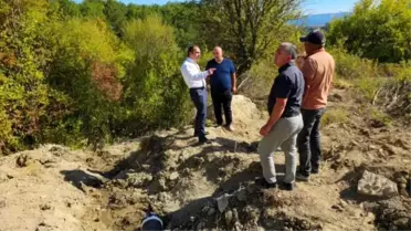 Yenipazar'da İçme Suyu Hattı Yenileniyor
