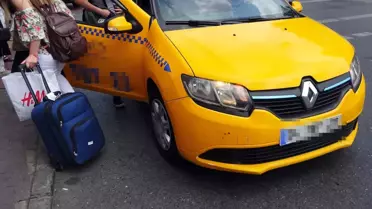 Bu resmen gasp! Taksicinin turistten aldığı paraya bakın